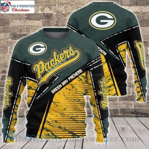 Signature Packers Style – Logo Ugly Christmas Sweater For Men