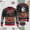 Unique Gifts For Kc Chiefs Fans – Skull Ugly Christmas Sweater